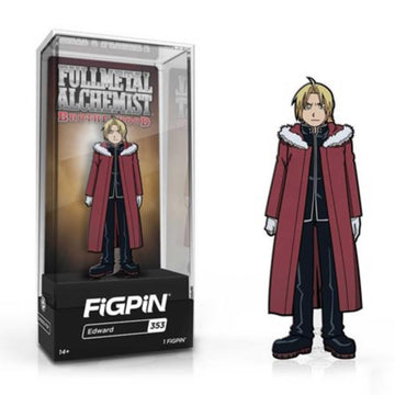 Fullmetal Alchemist Brotherhood Edward FiGPiN #353 Anime Enamel Pin - BUCKET POPCORN